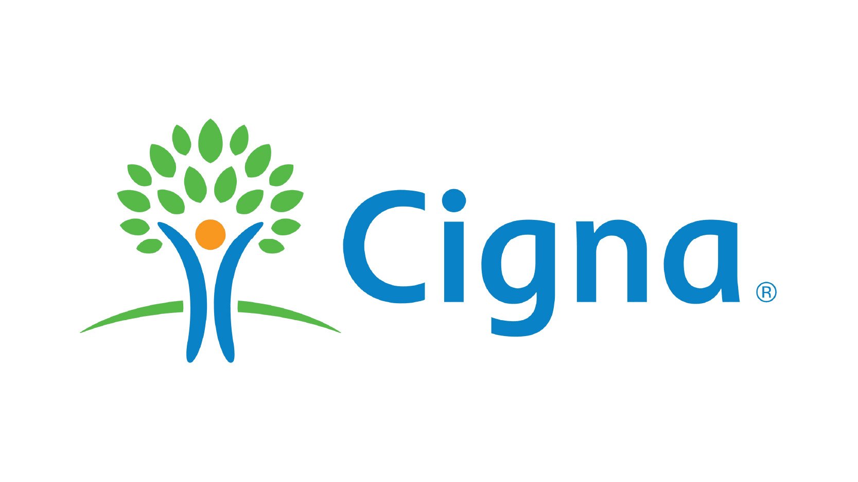 Cigna Logo card for insurance coverage in carousel